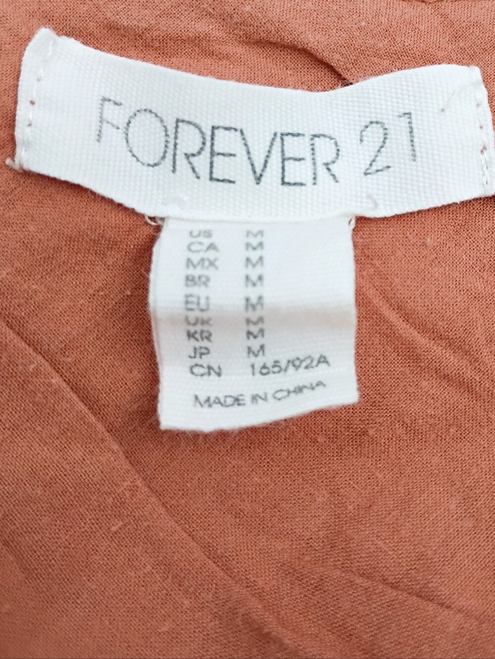 NEW Embroidered Scallop Hem Cami Floral Tank Top - Rust | Taracotta - Picture 3 of 3